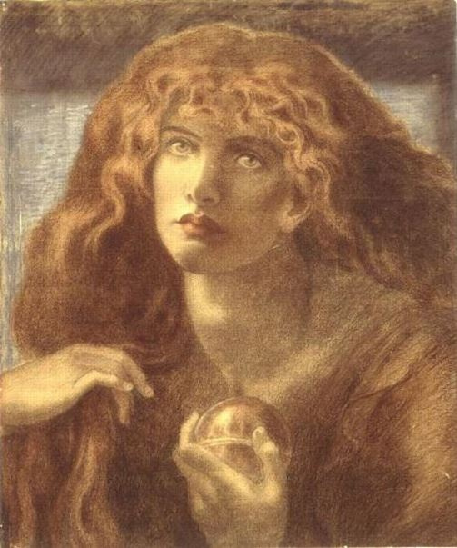 Dante Gabriel Rossetti. Marie De Magdala. L'esquisse