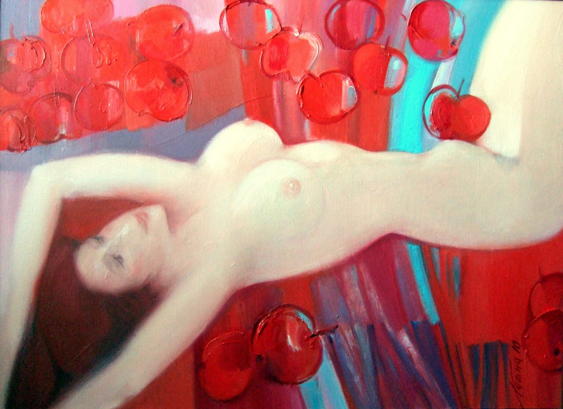 Galina Nikolaevna Kononova. "The lust of eve" from the triptych "Garden of Eden"