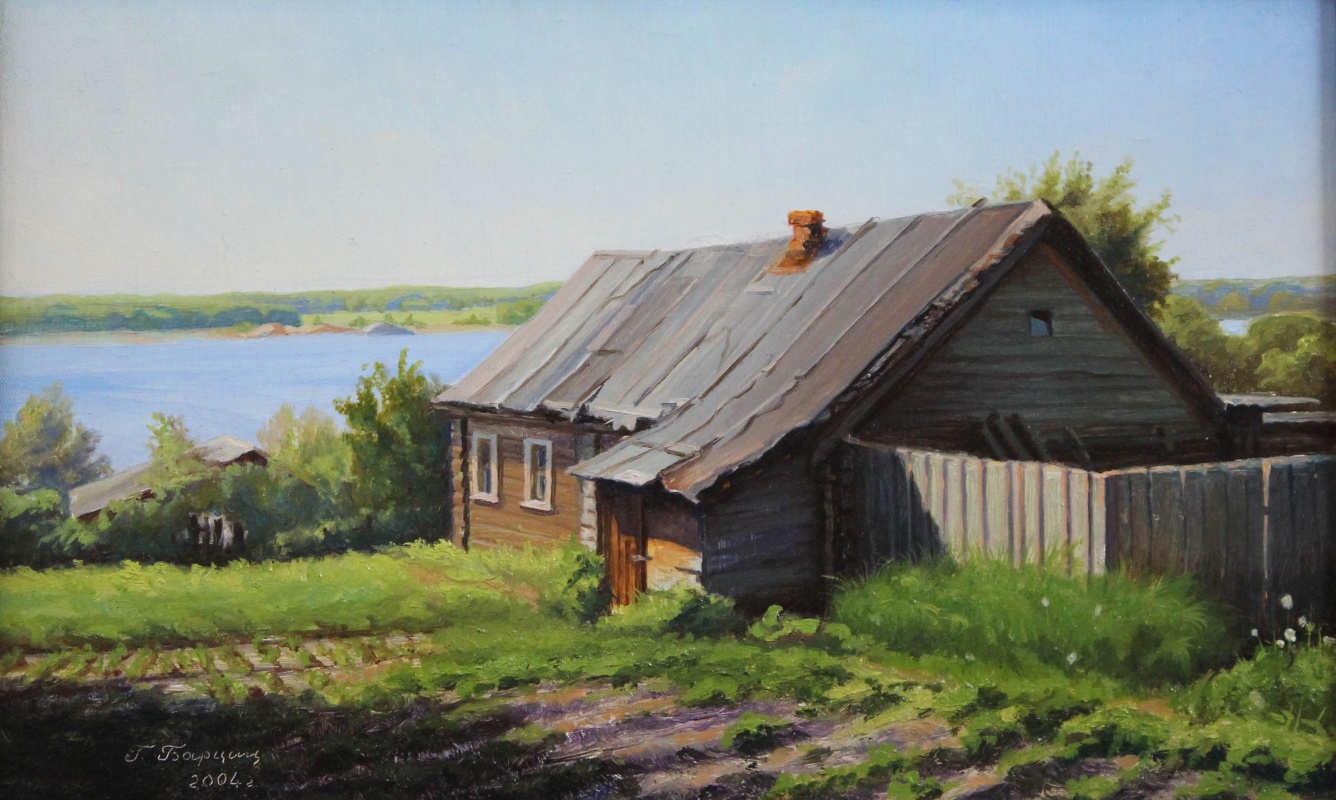 Gennady Shotovich Bartsits. House near the Volga, Myshkin