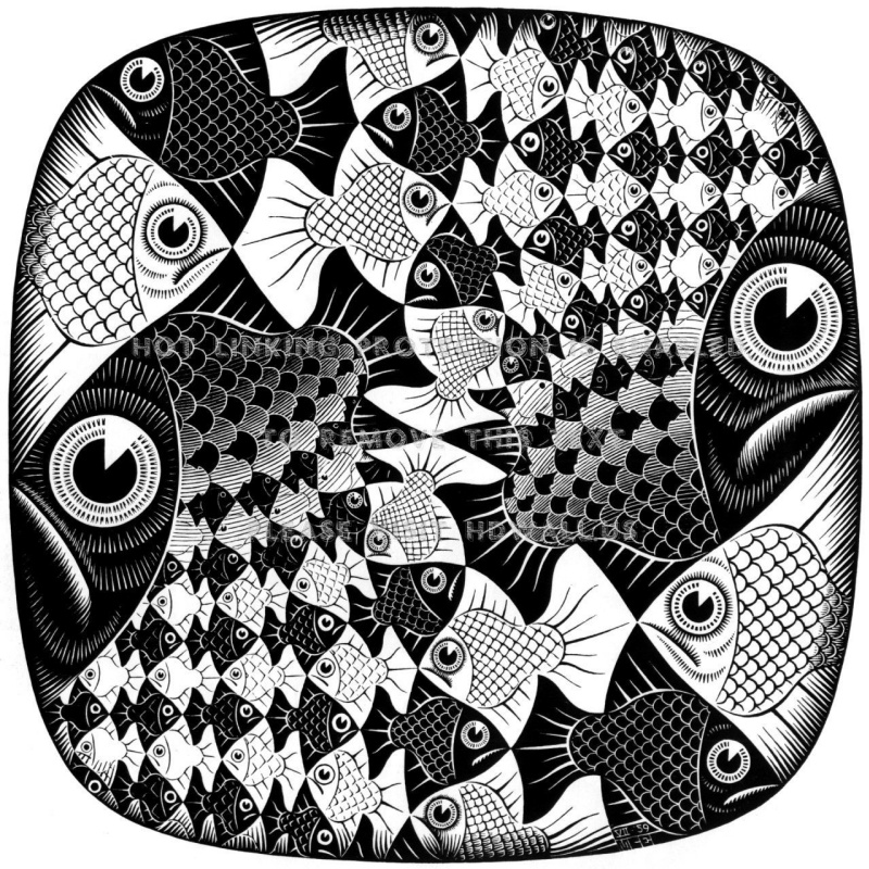 Maurits Cornelis Escher. Circle Limit II