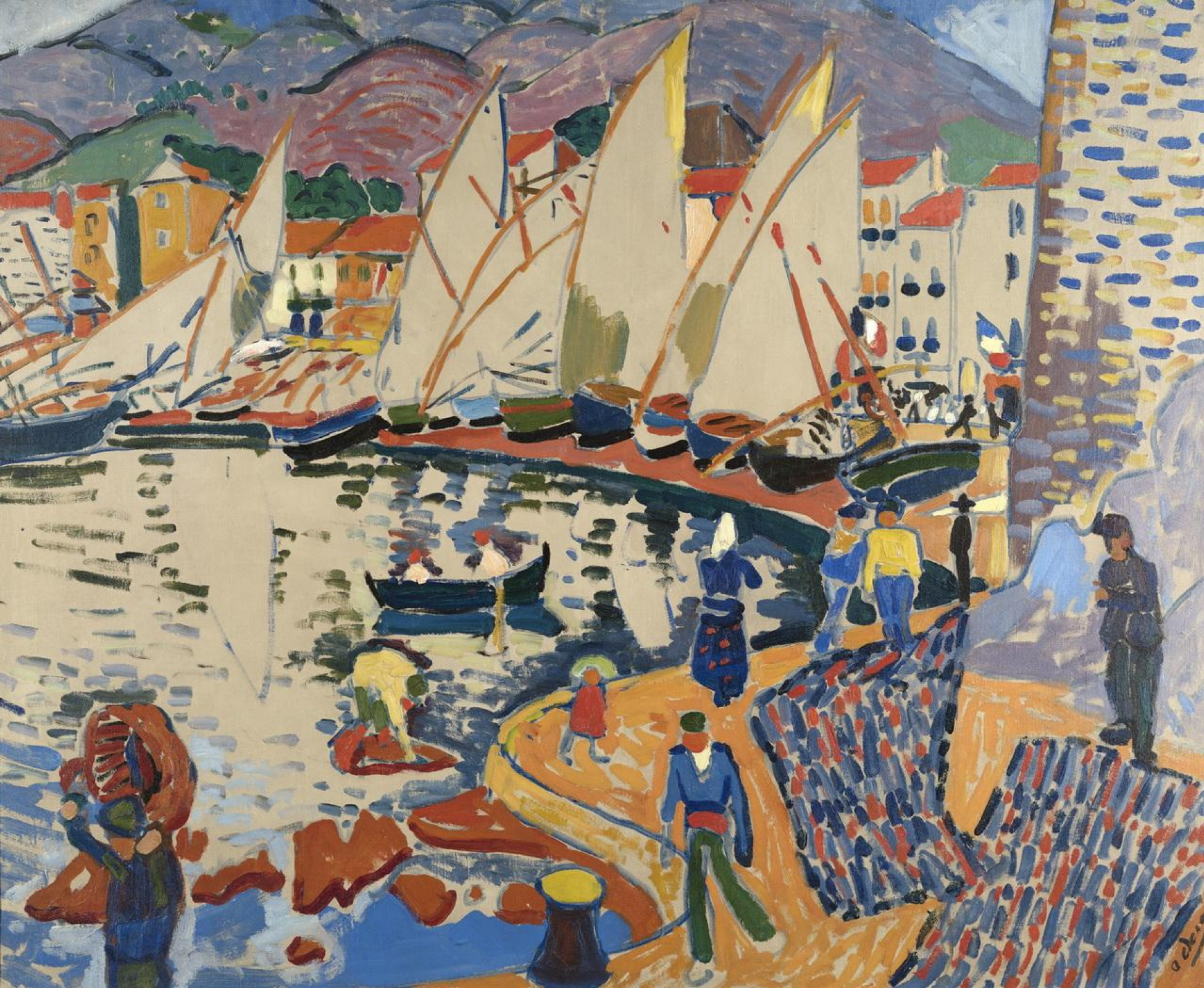 The Drying Sails, 1905, 101×82 cm by Andre Derain: History, Analysis &  Facts