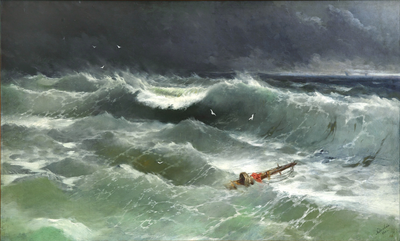 Ivan Aivazovsky. Storm