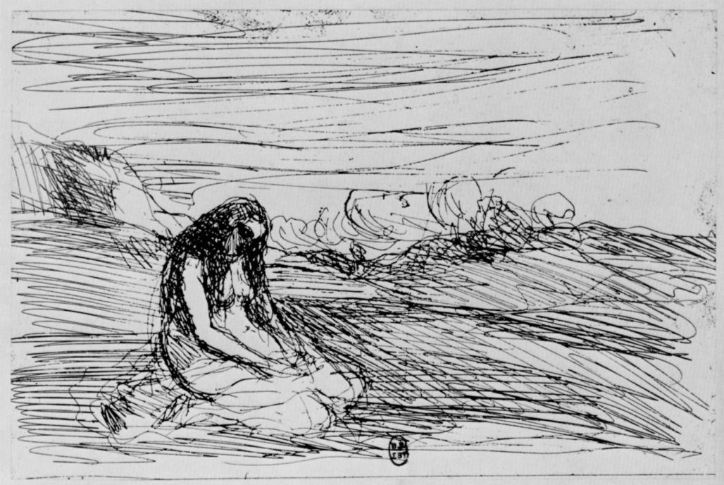 Camille Corot. Praying Magdalen