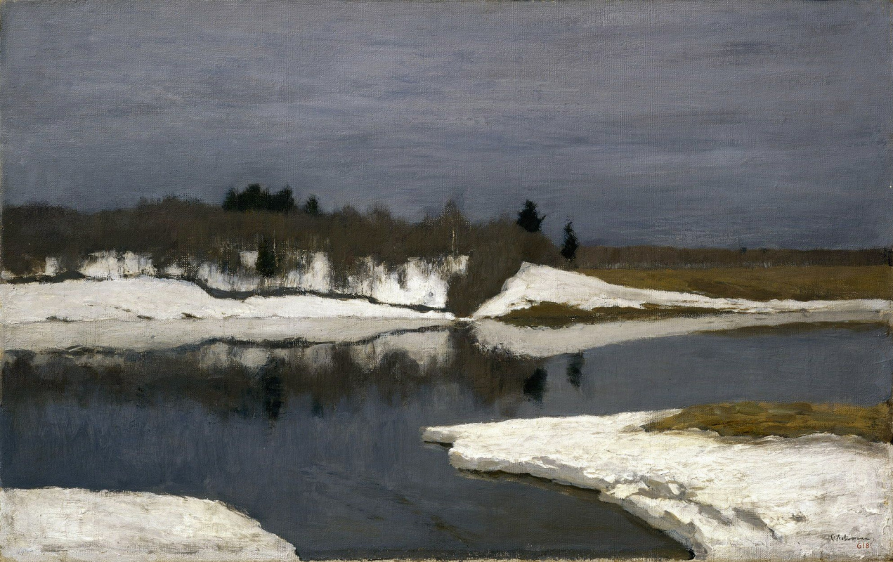 Isaac Levitan. Early spring