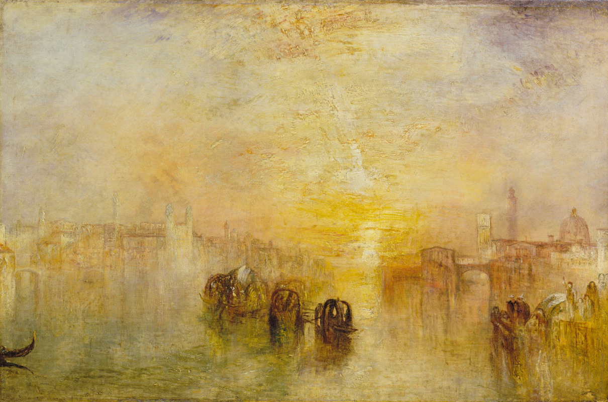 Joseph Mallord William Turner. Via al pallone (San Martino)