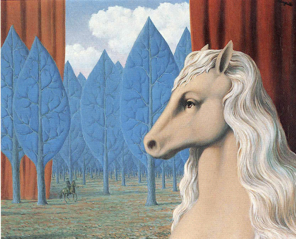 Rene Magritte. Pure reason