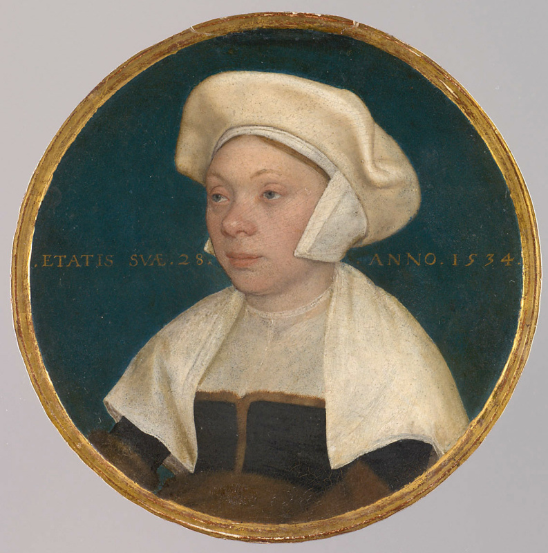 Hans Holbein the Younger. Wife of the court servant of King Henry VIII