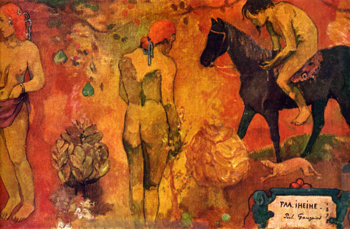 Paul Gauguin. Tahitian pastoral