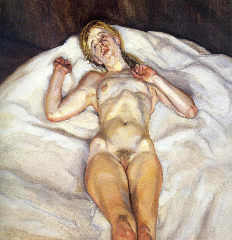 Lucien Freud. Nude girl