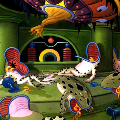 アート・デザイン・音楽 Jim Woodring SEEING THINGS Jim Woodring, from SEEING THINGS, 2005. @jimwoodringcartoonist