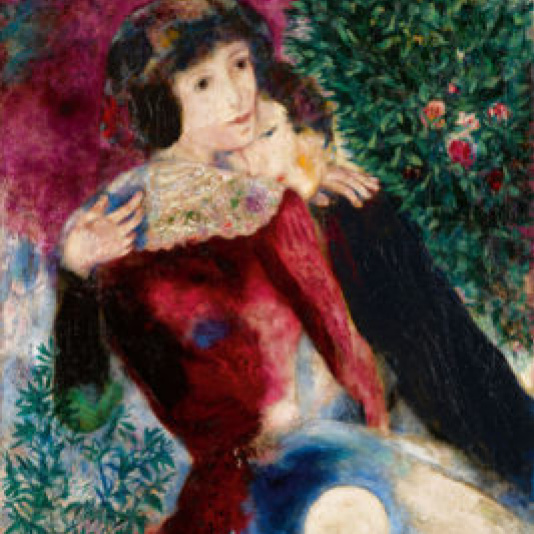 Les Amoureux, 1928 by Marc Chagall: History, Analysis & Facts