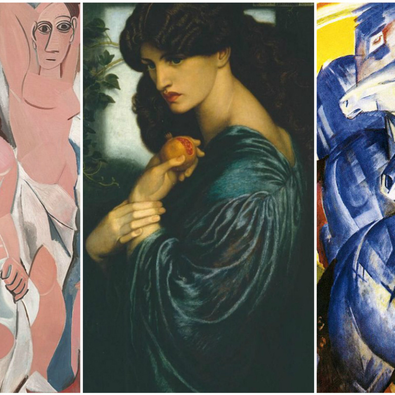 Dante Gabriel Rossetti Proserpine, 1874, 61×125 cm: Descrizione