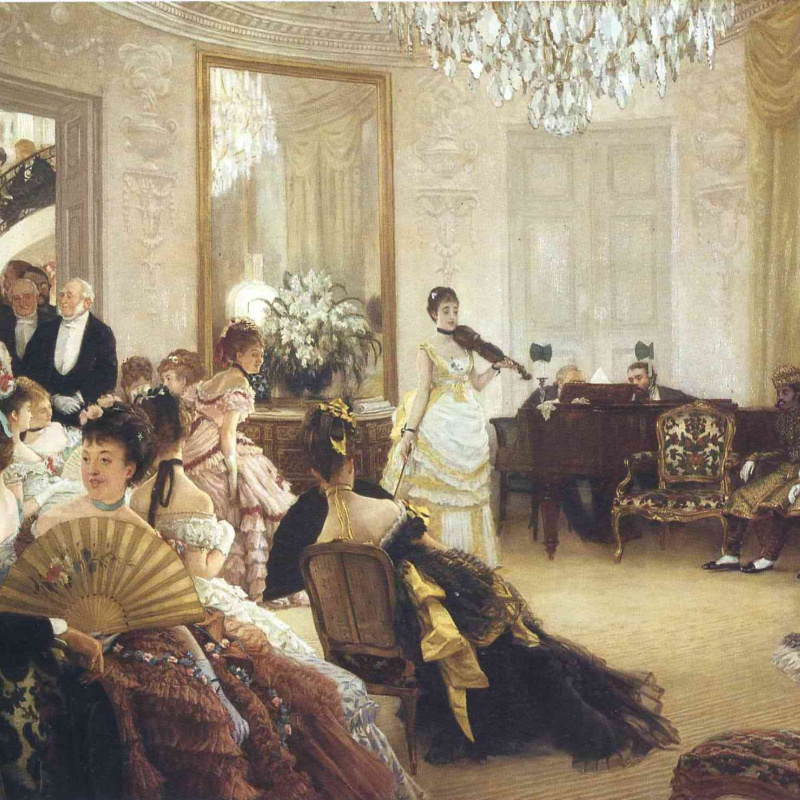 Buy digital version: Portrait de Mademoiselle L.L. by James Tissot