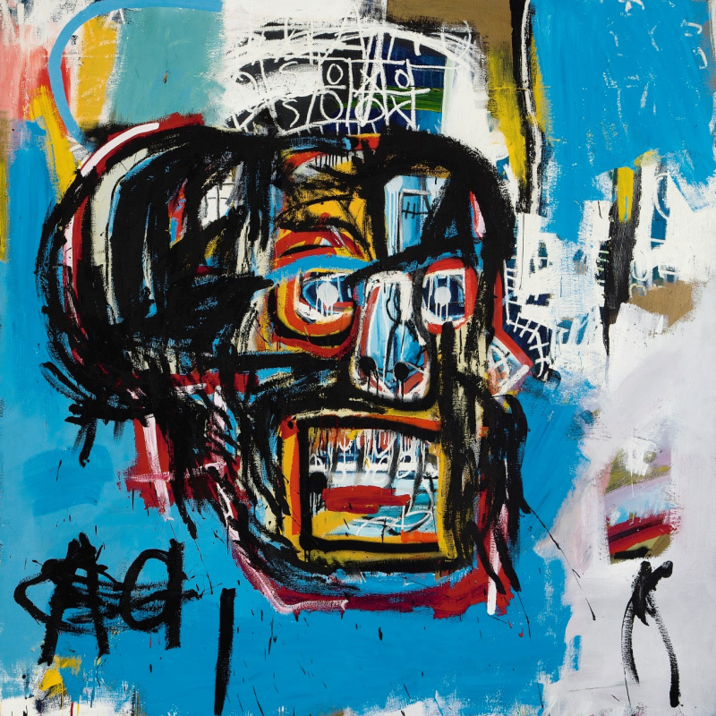 New York, New York, 1981, 226×128 cm by Jean-Michel Basquiat
