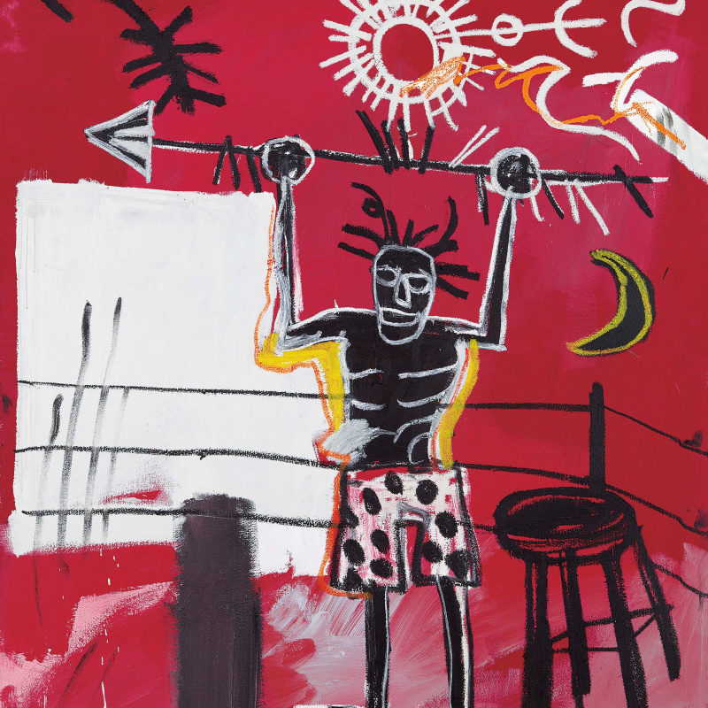 Untitled, 1984, 267×194 cm by Jean-Michel Basquiat: History