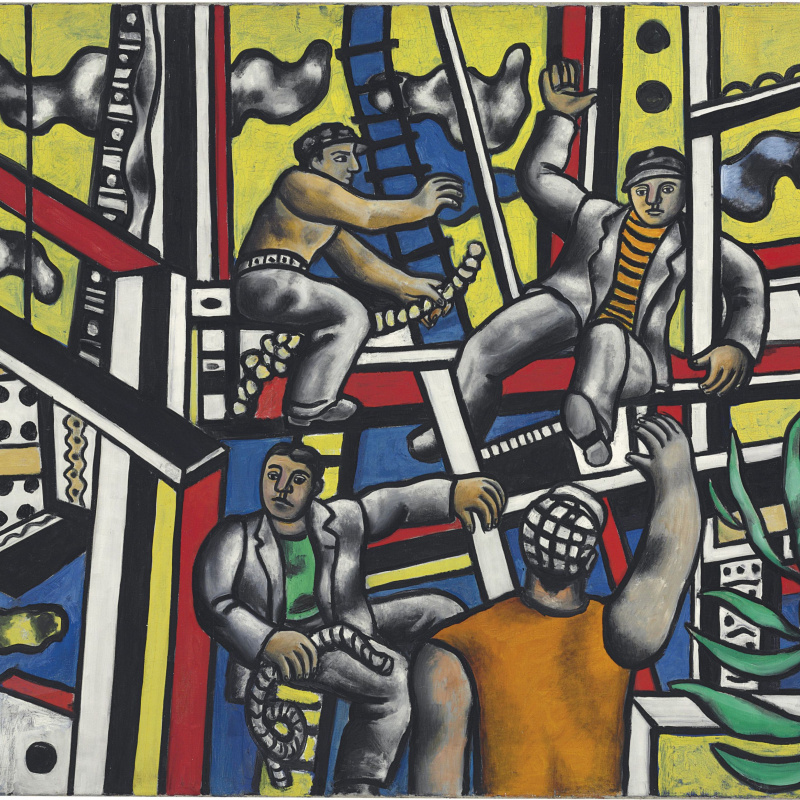 Mona Lisa with keys, 1930 by Fernand Leger: History, Analysis
