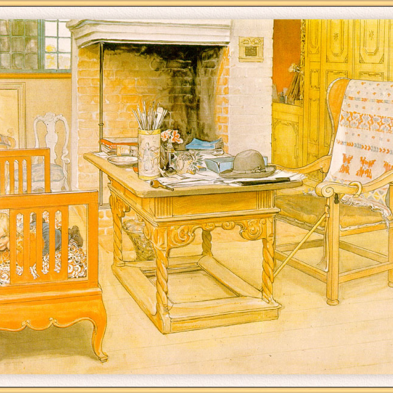 □Carl Larsson□Between Christmas＆NewYear□ Between