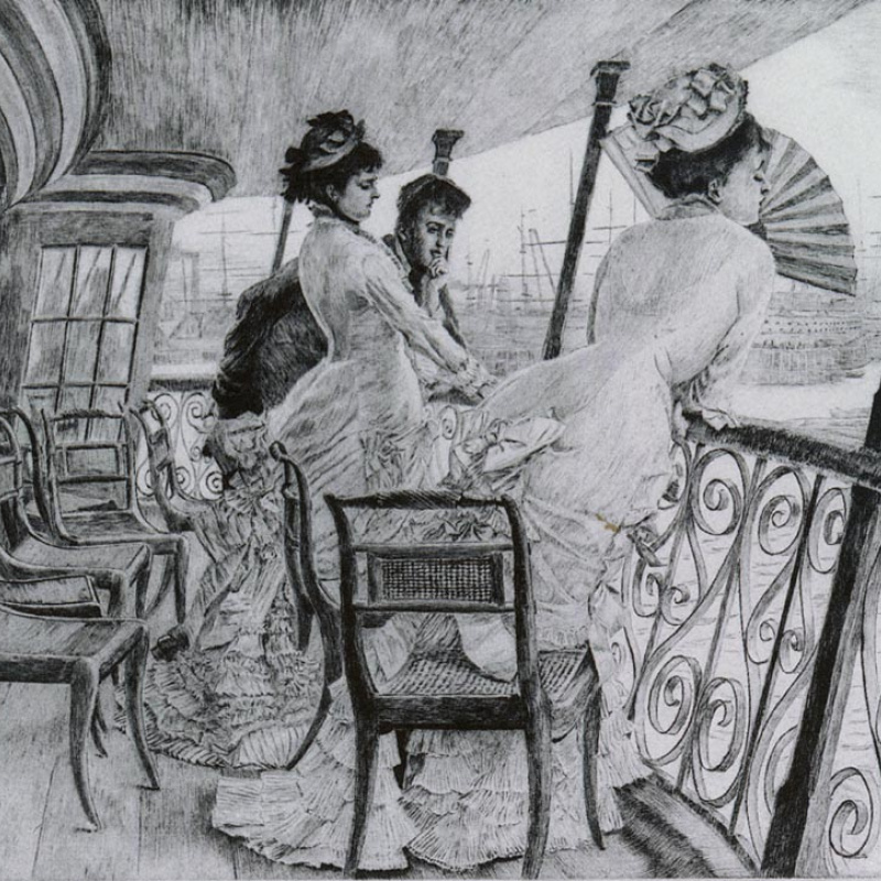 Buy a digital copy: James Tissot - Portrait de Mademoiselle L.L.