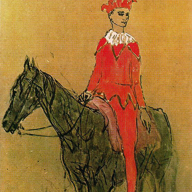 Pablo Picasso At The Moulin Rouge, 1901: Descripción de la obra