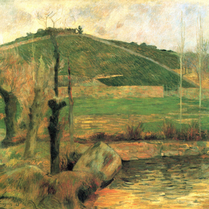Buy a digital copy: Paul Gauguin - Tahitian mountains, Minneapolis