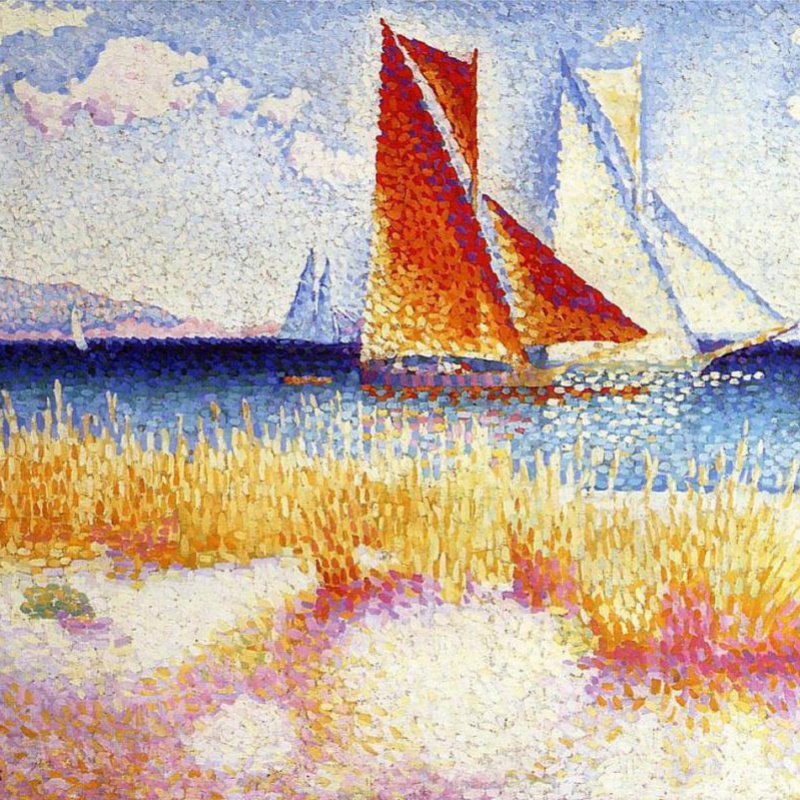 Henri Edmond Cross Antibes, 1908: Descripción de la obra | Arthive