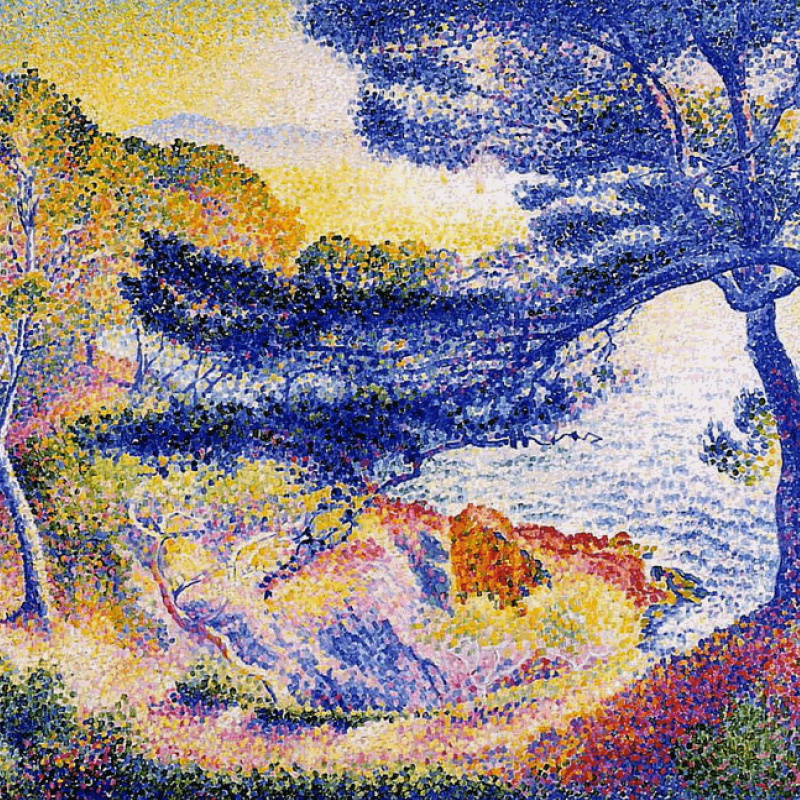 Henri Edmond Cross Antibes, 1908 : Descriptif de l'œuvre | Artchive