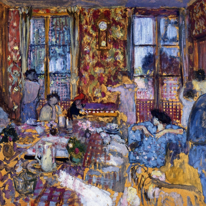 Buy digital version: In the Garden by Jean Edouard Vuillard