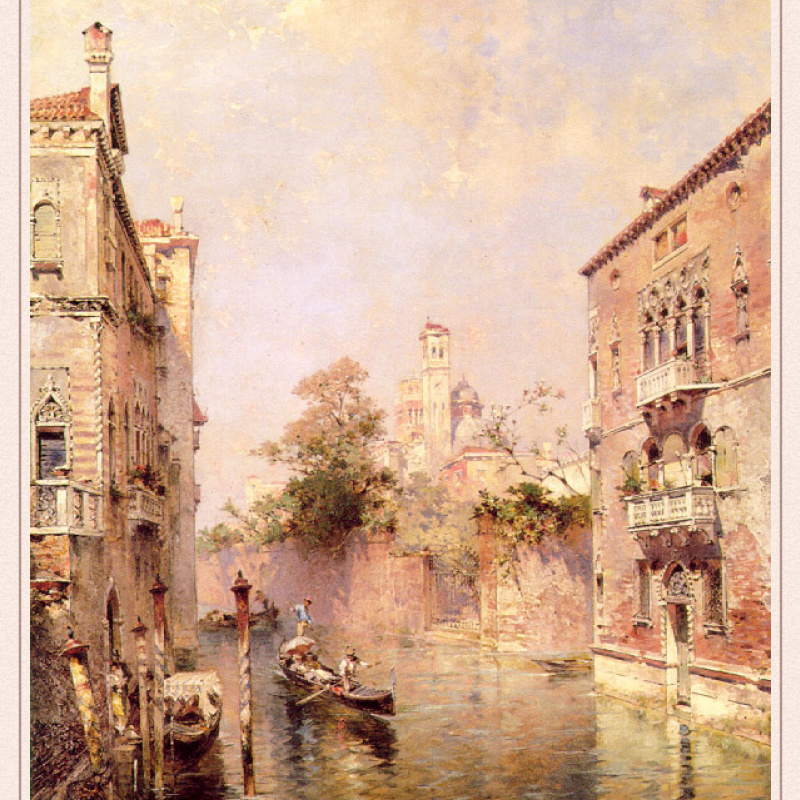 Franz Richard Unterberger、Capri Franz Richard Unterberger、Capri - 絵画アウトレット ショップ