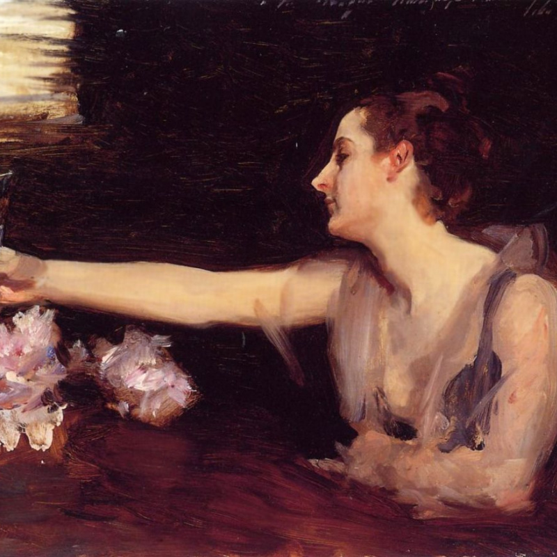 John Singer Sargent Villa Falconieri, Frascati, 1907, 50×34 cm