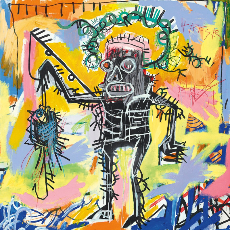 Number 4, 1981, 137×167 cm by Jean-Michel Basquiat: History