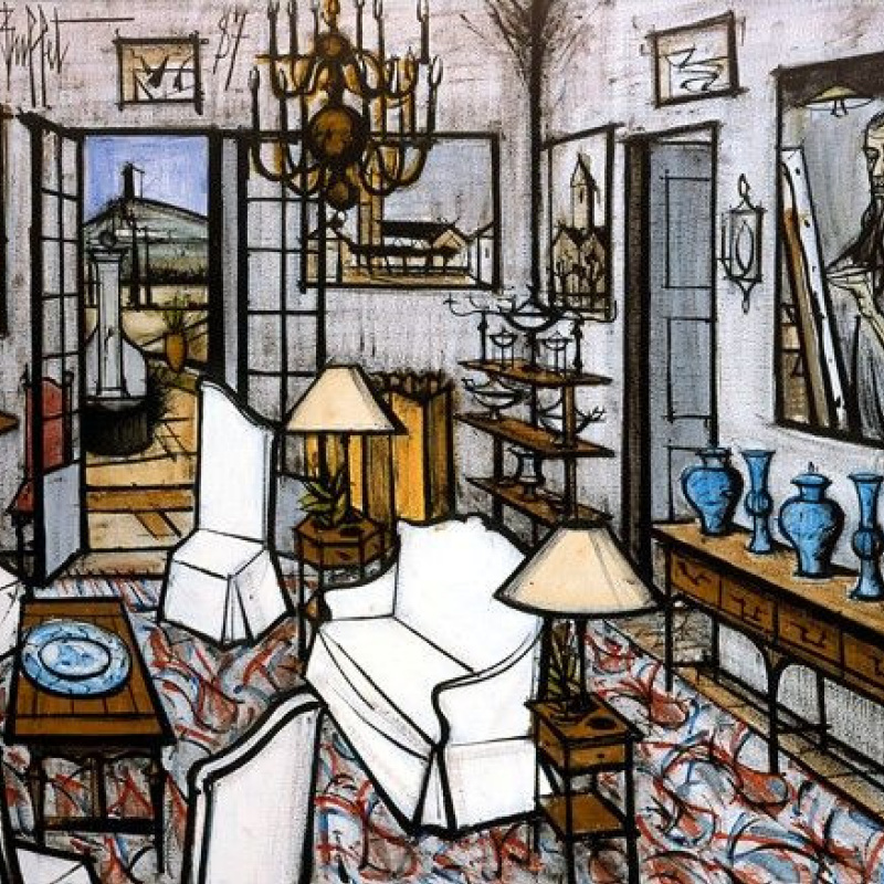 Annabelle, 1959, 165×195 cm by Bernard Buffet: History, Analysis