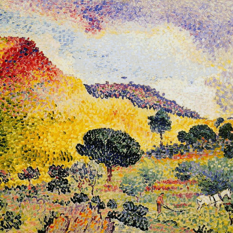 Henri Edmond Cross Antibes, 1908: Descripción de la obra | Arthive