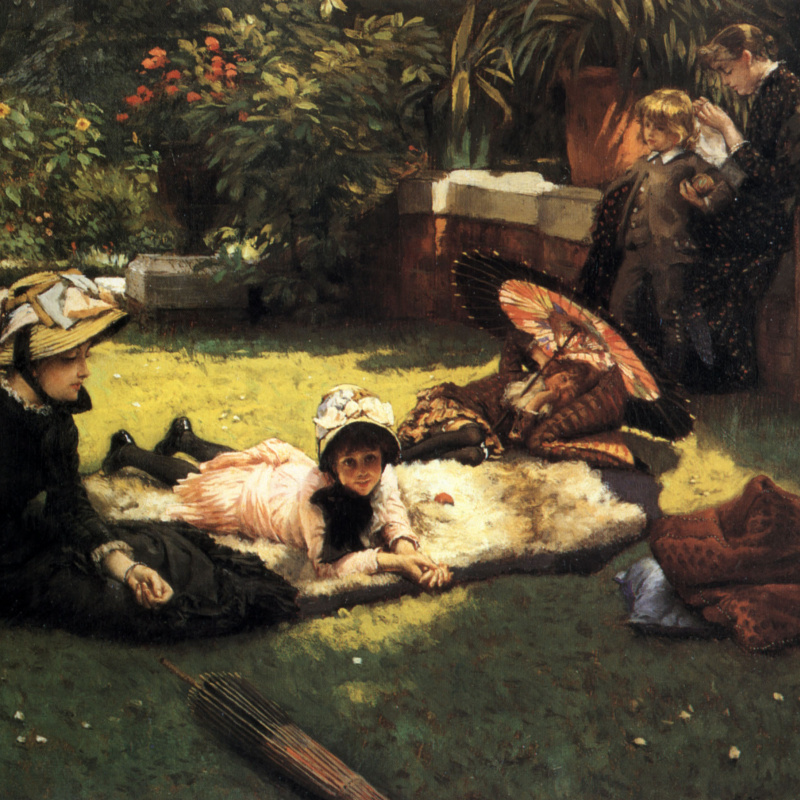 Buy a digital copy: James Tissot - Portrait de Mademoiselle L.L.