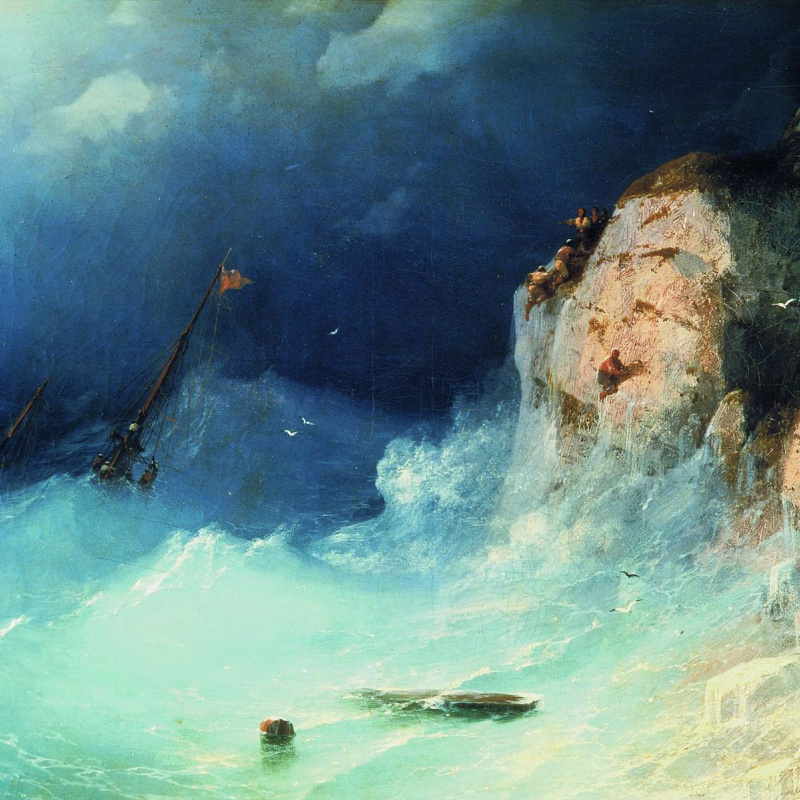 Buy digital version: Surf off the coast of Crimea by Ivan