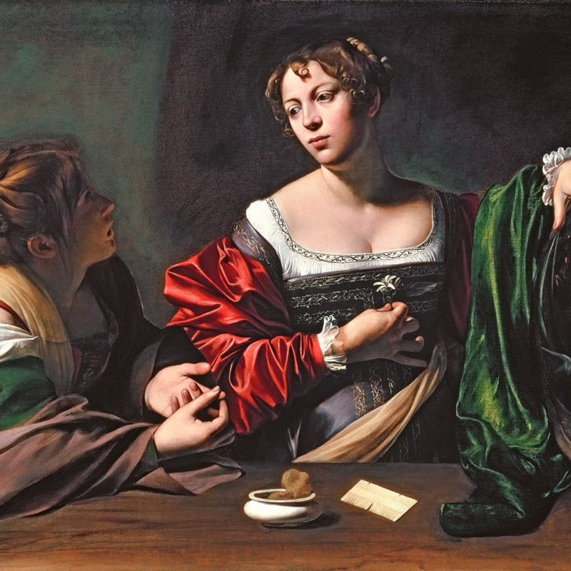 Mary Magdalene in ecstasy, 1606, 91×107 cm by Michelangelo Merisi