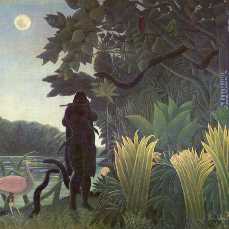 Buy digital version: Exotic landscape by Henri Rousseau