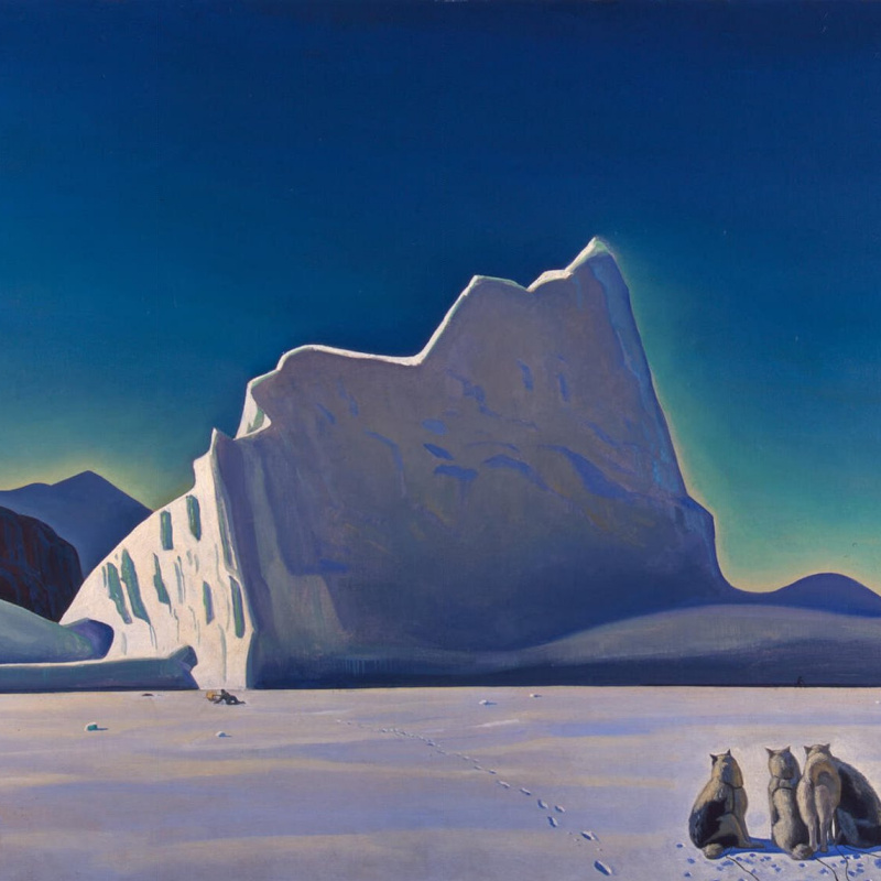 The storm, 1950, 112×86 cm by Rockwell Kent: History, Analysis