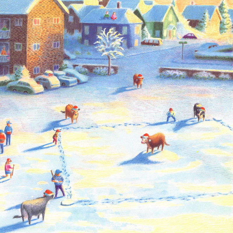 Даниэль Лейн - Рождественские коровы 5: Описание произведения | Артхив