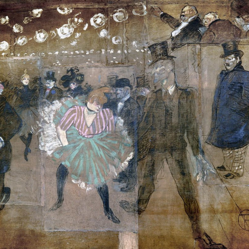 Henri de Toulouse-Lautrec Confetti poster, 1894, 38×55 cm