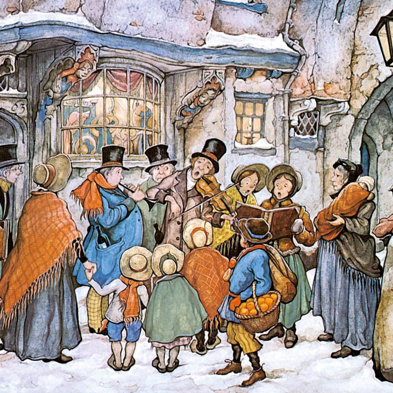 Sleeping beauty. Illustration for the fairy tales of the brothers