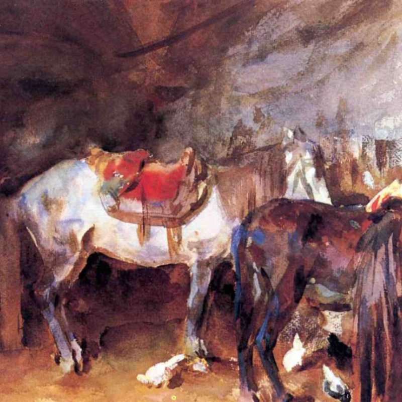 John Singer Sargent Villa Falconieri, Frascati, 1907, 50×34 cm