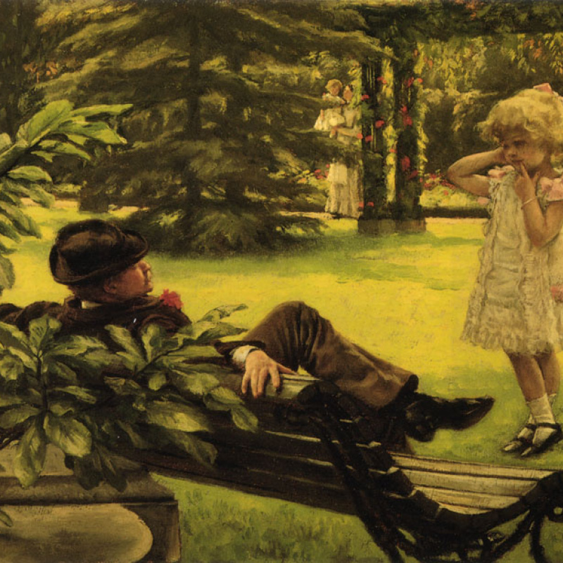 Buy digital version: Portrait de Mademoiselle L.L. by James Tissot