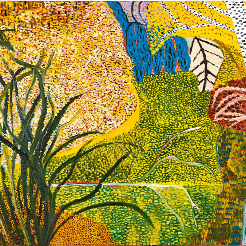 Night 2, 2018, 152×152 cm by Matthew Wong: History, Analysis