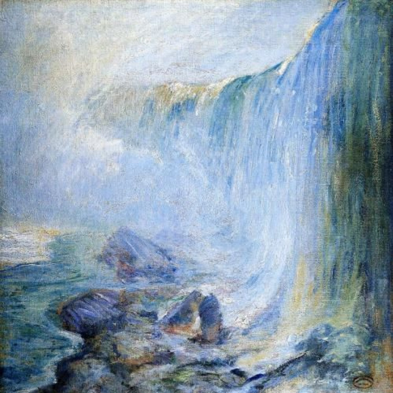 Marine scene, 1893, 85×70 cm by John Henry Twachtman: History