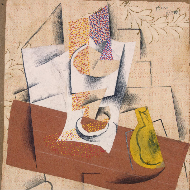 Pablo Picasso 静物与郁金香, 1932, 97×130 厘米：作品描述| Arthive