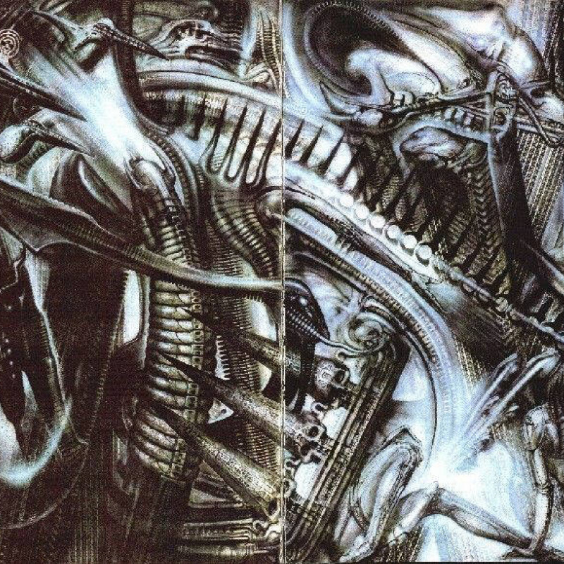 Necronom IV, 1976, 150×100 cm by Hans Rudolph Giger: History