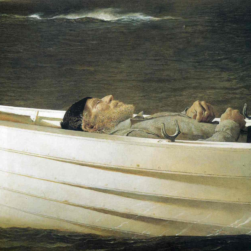 Thin ice, 1969 by Andrew Wyeth: History, Analysis & Facts | Arthive