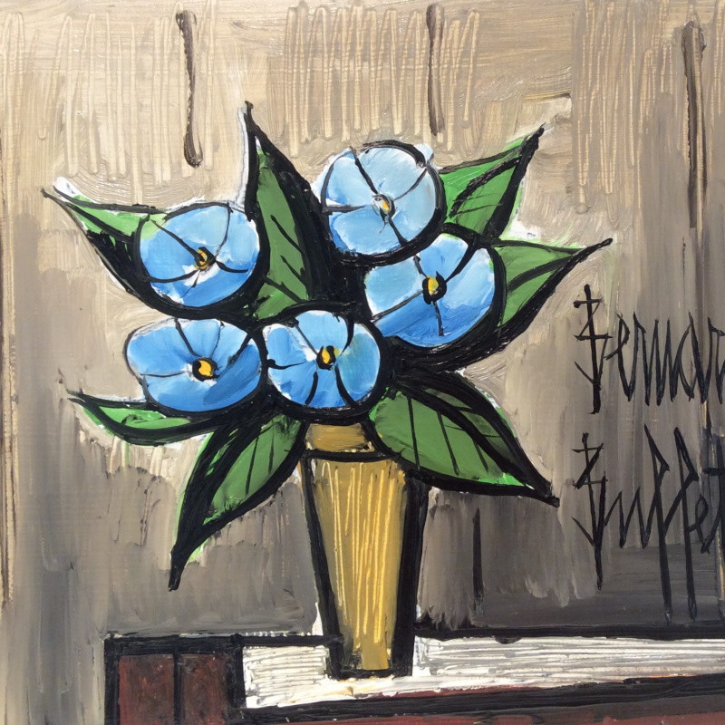 Bernard Buffet Le cirque: Deux Clowns, 1955, 150×260 cm