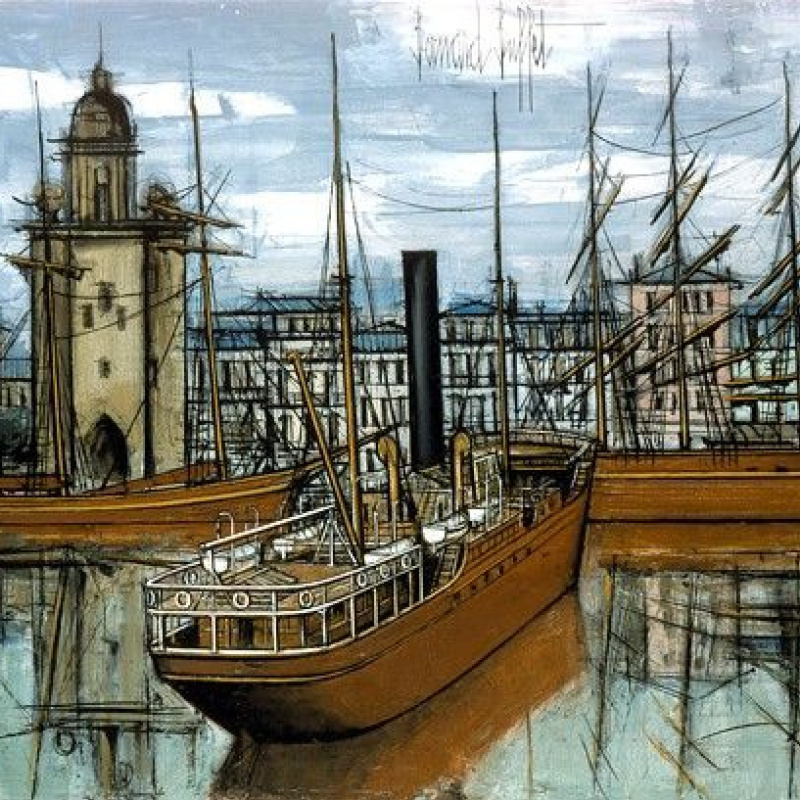 Annabelle, 1960, 81×130 cm by Bernard Buffet: History, Analysis