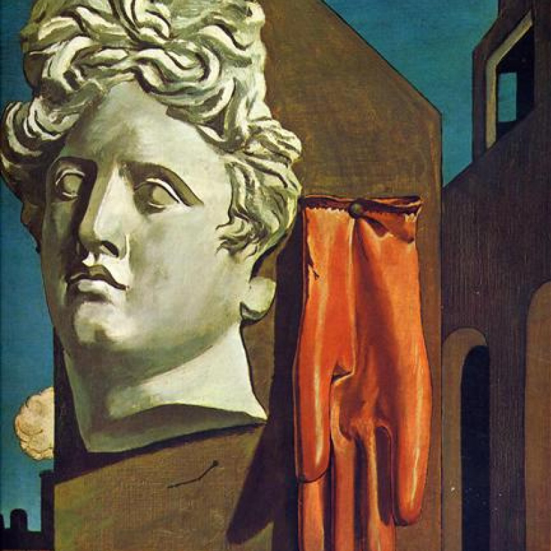 Piazza d'Italia (Souvenir from Italy), 1925 by Giorgio de Chirico